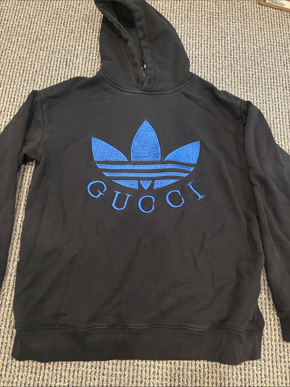 Gucci x Adidas hooded sweatshirt